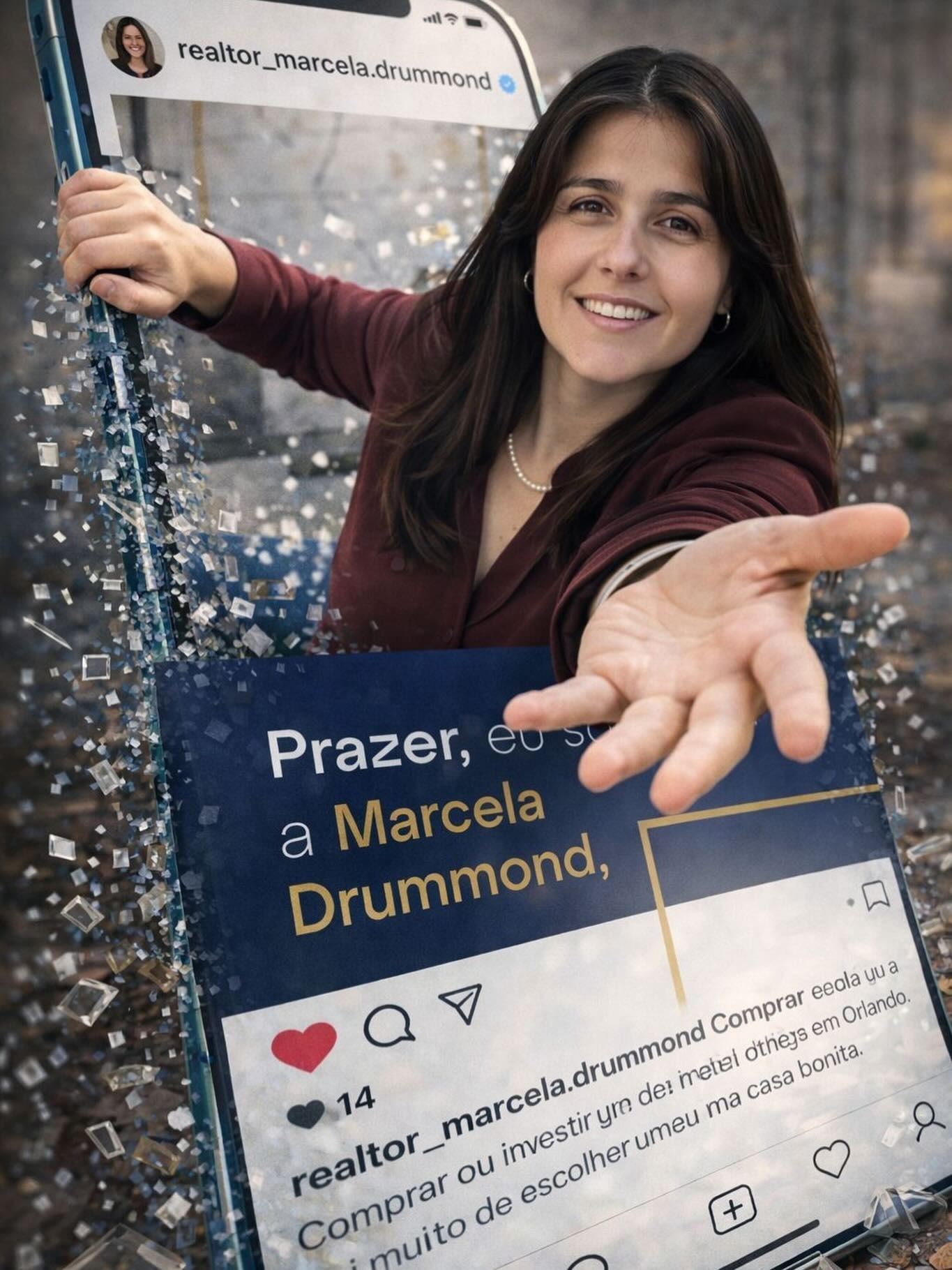Prazer, eu sou a Marcela Drummond